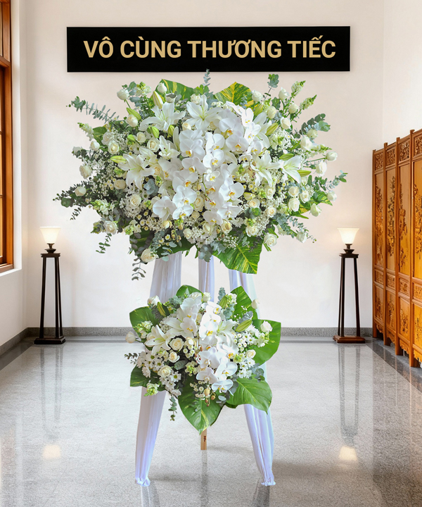Lẵng Hoa Bình Yên Vĩnh Cửu gallery