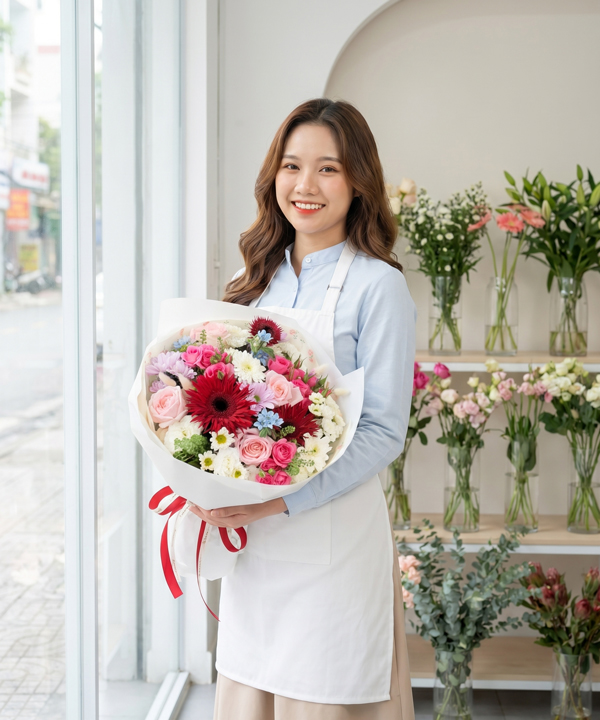 Bó hoa đồng tiền dấu ấn thành công gallery