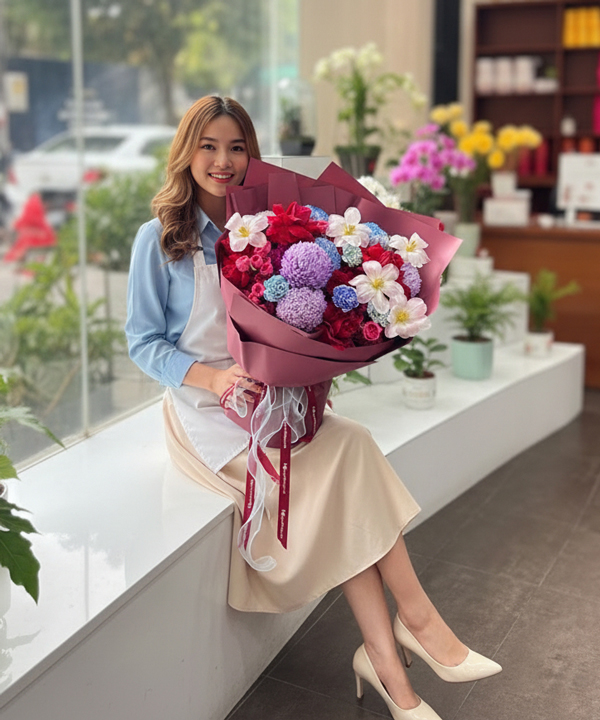 Bó hoa tốt nghiệp hành trình rực rỡ gallery