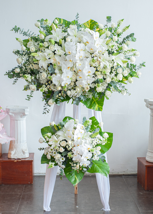 Lẵng Hoa Bình Yên Vĩnh Cửu gallery